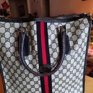 Vintage 1960 Guccu Tote Shopper